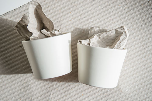 Cushion paper for packing over pots