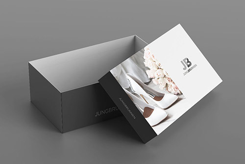 Verpackungsdesign Schuhkarton